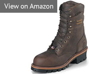 cheap chippewa logger boots